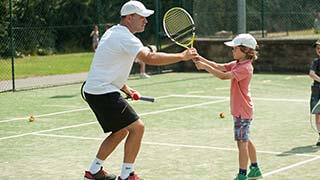 Term time tennis coaching for juniors