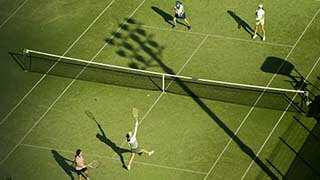 Tennis coaching for adults in Wimbledon London UK