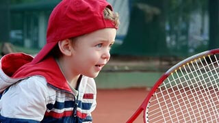 Tennis coaching for toddlers in Wimbledon London, UK