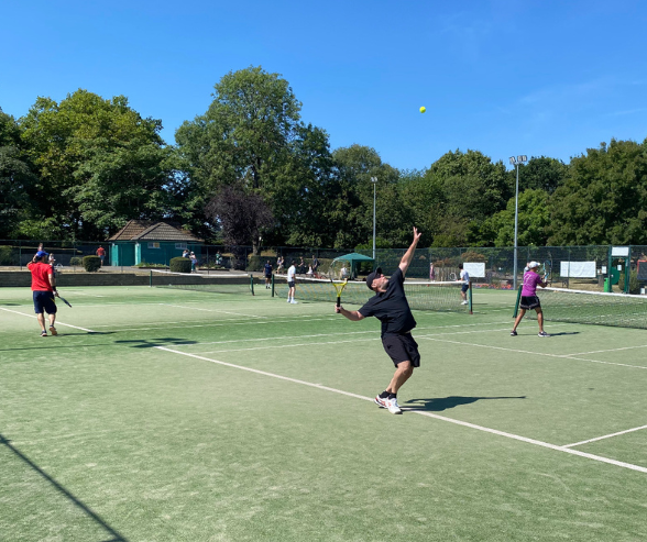 Tennis coaching for adults in Wimbledon London UK